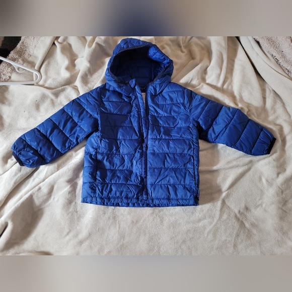 Blue Puffer Jacket for Kids - Picture 6 of 7